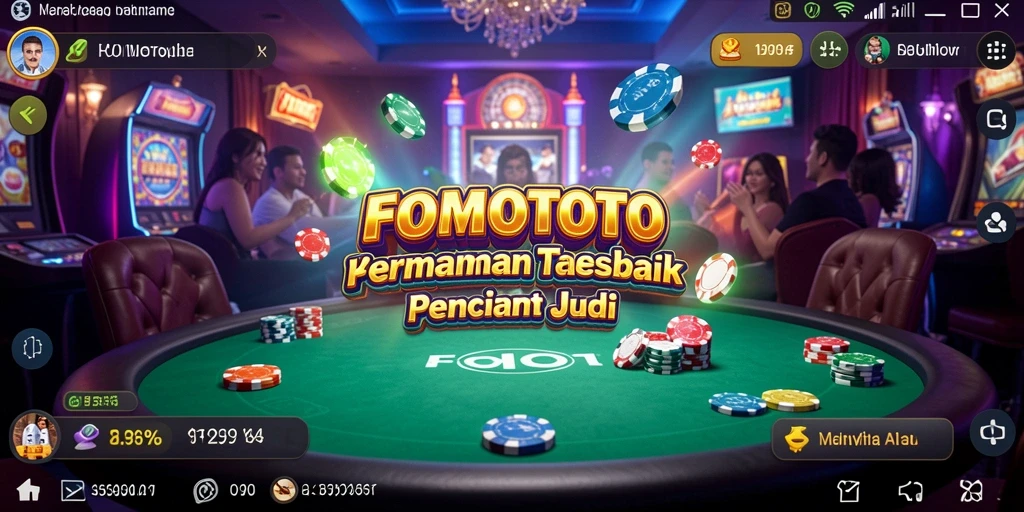 Tampilan gameplay FOMOTOTO yang menarik dan mendebarkan.