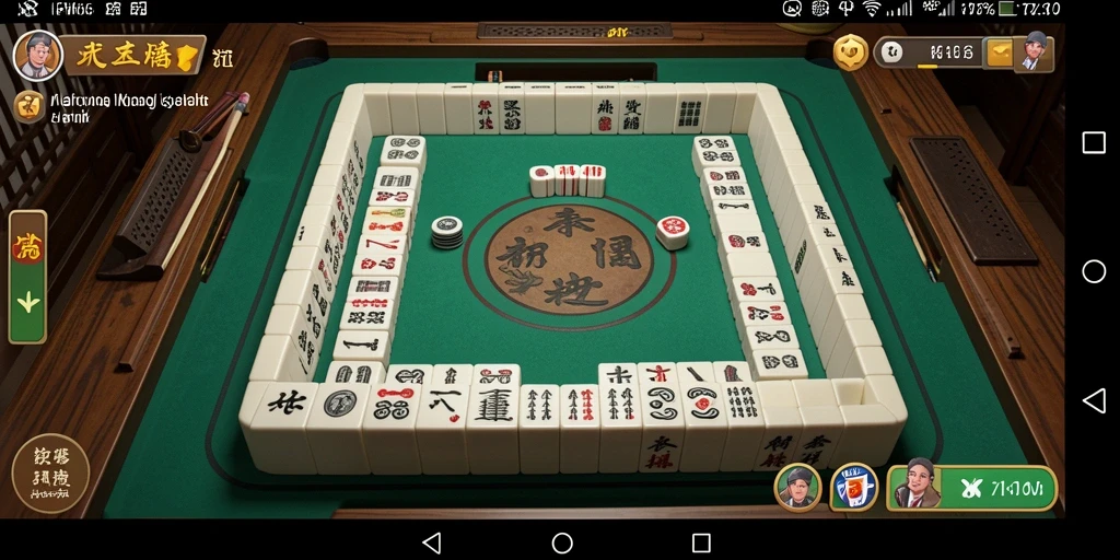 Tampilan menarik gameplay Mahjong yang seru dan menantang.