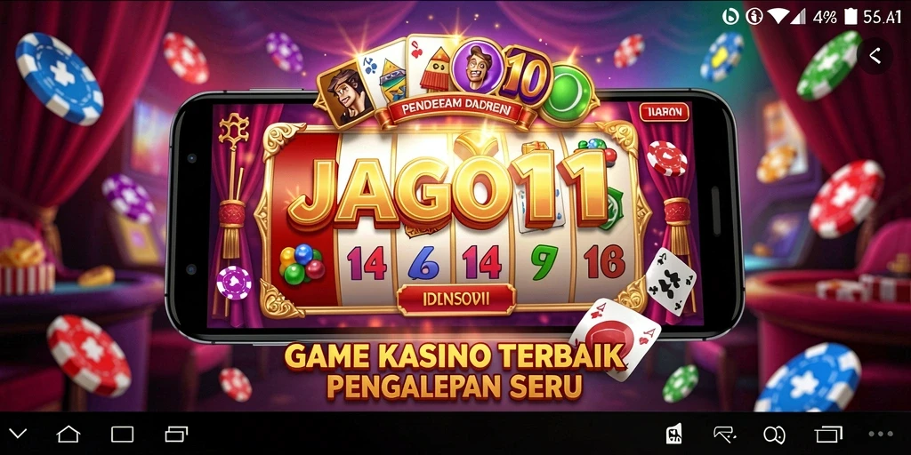 Screenshot JAGO11 menampilkan gameplay kasino yang seru dan menarik.