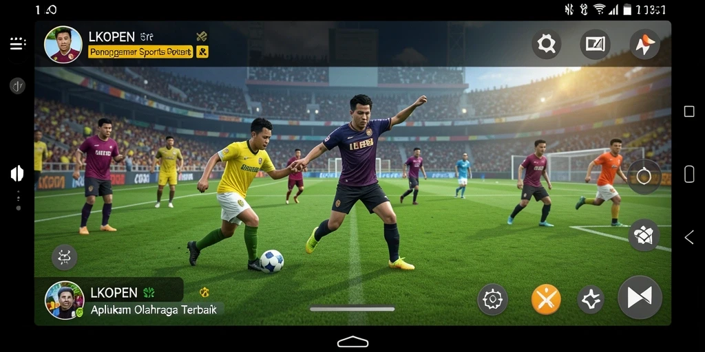 Screenshot utama LKOPEN menampilkan gameplay yang penuh aksi dan grafik menakjubkan.