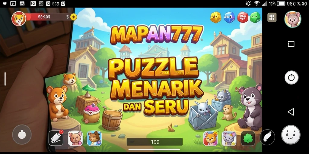Tampilan gameplay MAPAN777 yang menegangkan dan penuh teka-teki.