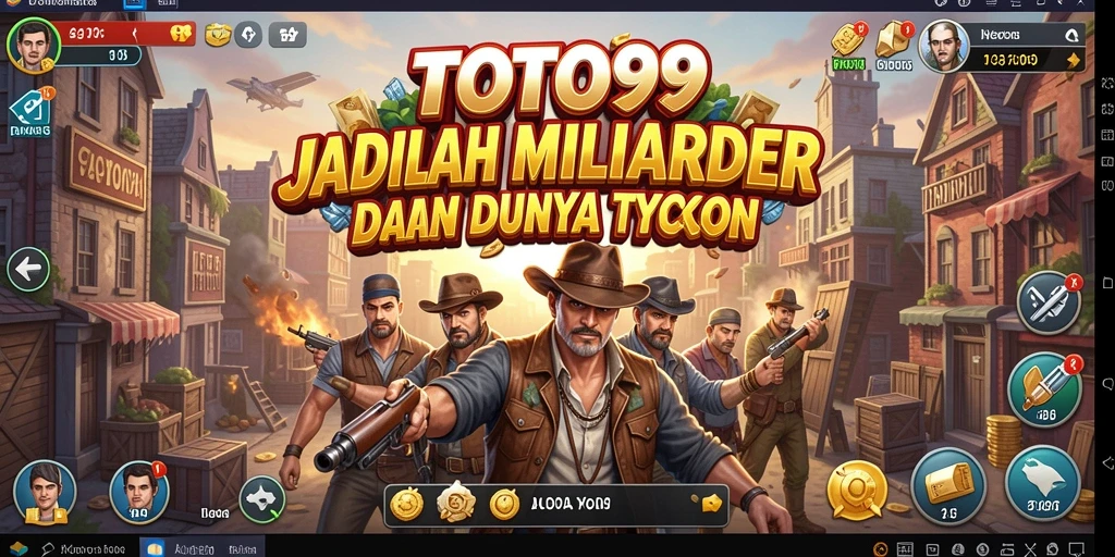 Screenshot utama TOTO99 menunjukkan gameplay Tycoon yang menarik.